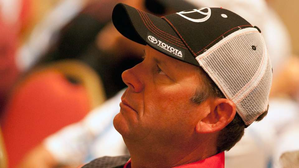 Previous winners of the past four tournaments were Kevin VanDam...