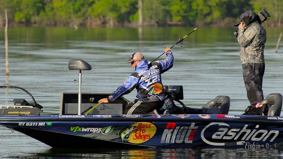 See how Day 3 went for tournament leader Jamie Hartman at the Bassmaster Elite at Toledo Bend presented by Econo Lodge.