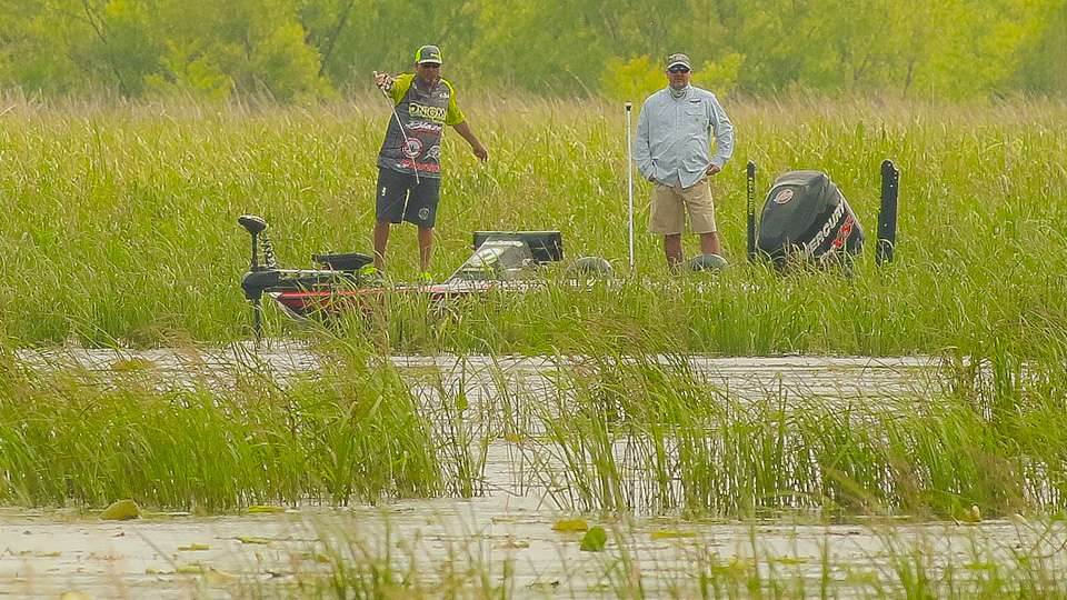 After a short move, Lane would find himself sharing water in other places with anglers like Jesse Tacoronte.