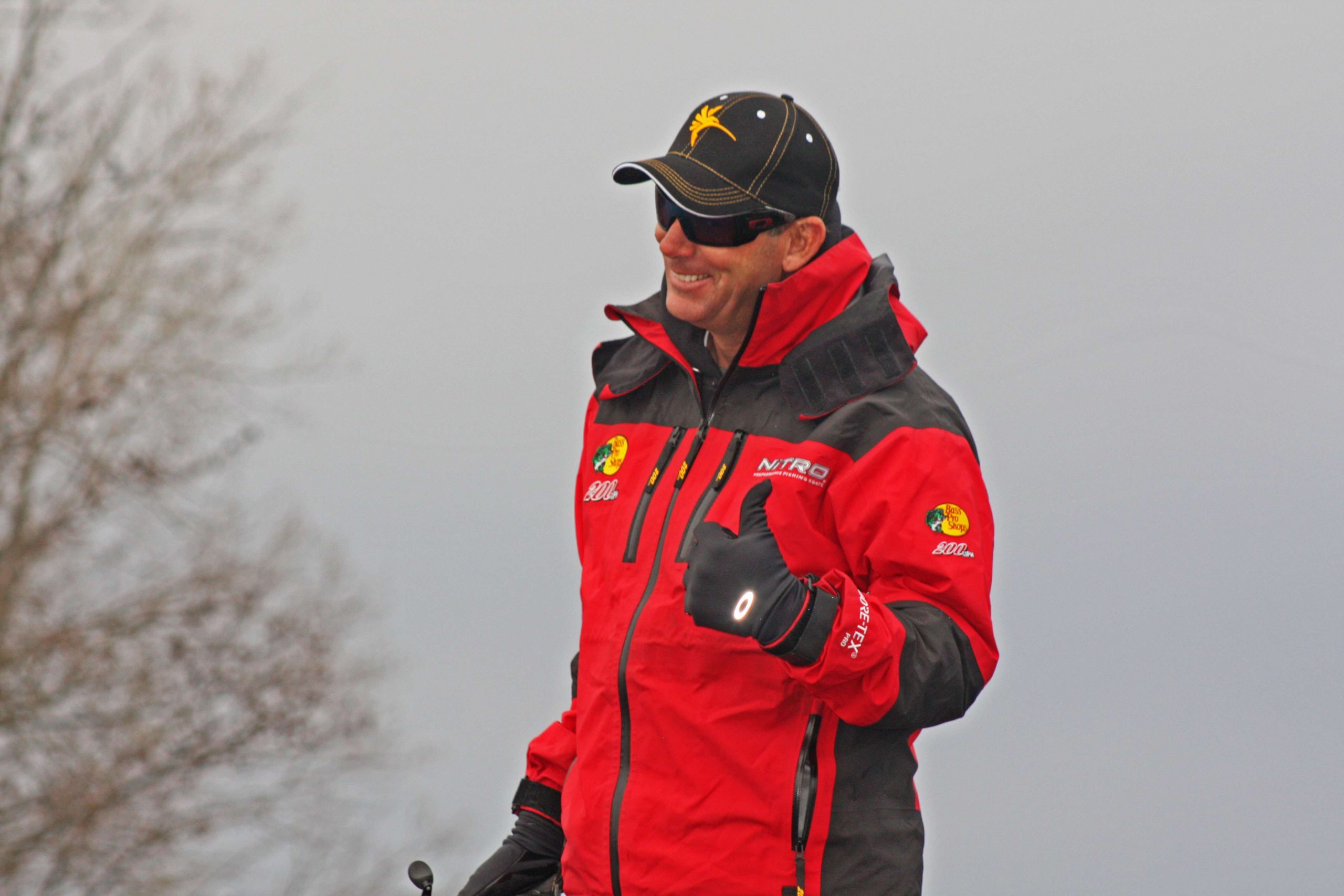 VanDam is ready for 8 a.m. ET to get there so he could cast.
