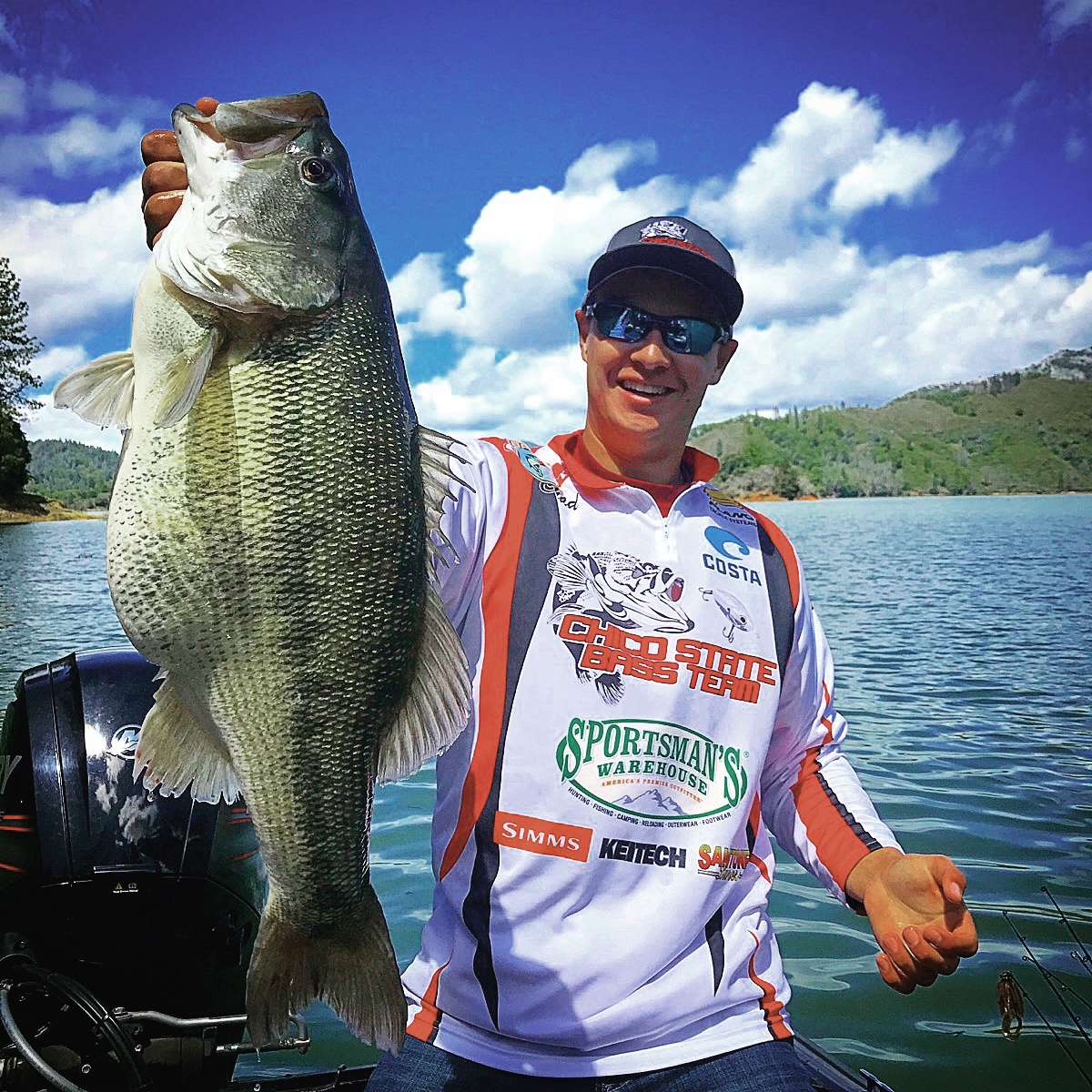The team's 18-pound limit was the largest of the tournament.