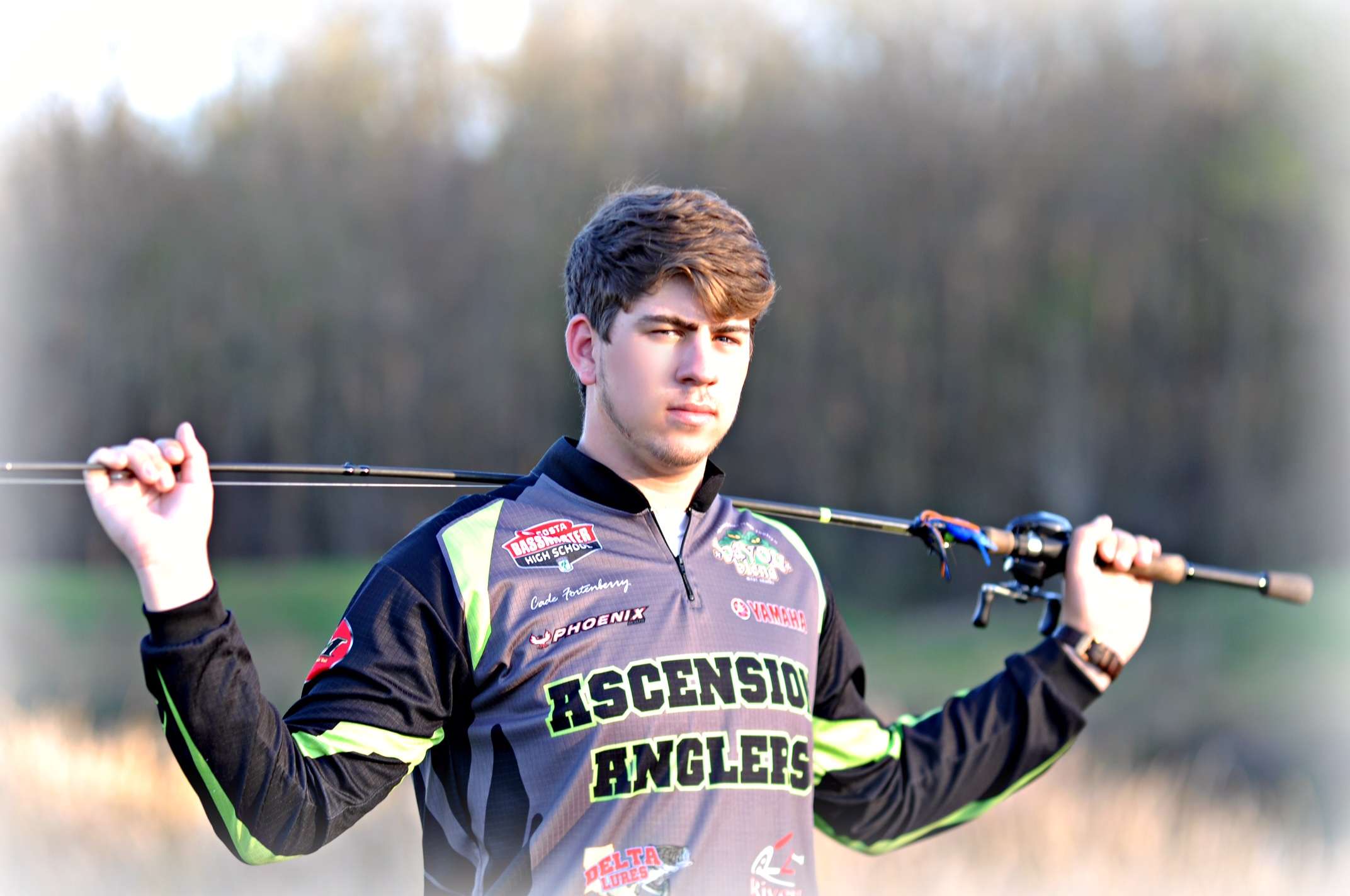 <b>Cade Fortenberry, Prairieville, La. </b><br>
Fortenberry is a senior at St. Amant High School and will be competing in his third Bassmaster High School National Championship in June. In 2016, Fortenberry earned two wins in high school state tournament qualifiers â one where he bested 131 teams on the Red River. 
<p>

As a member of the Ascension Anglers bass team, Fortenberry has taken part in multiple cleanup days, volunteered with the Angling Against Autism team bass tournament and helped to provide relief aid for victims of the 2016 Louisiana floods.  
<p>

During local childcare facility field trips, Fortenberry served as the fishing guide. âHe baited their poles, took their catches off the hooks and enjoyed sharing his knowledge of the sport,â according to his father, Gilbert.
