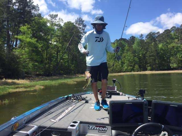 Randy Howell has filled his limit and even made an upgrade on Toledo Bend.