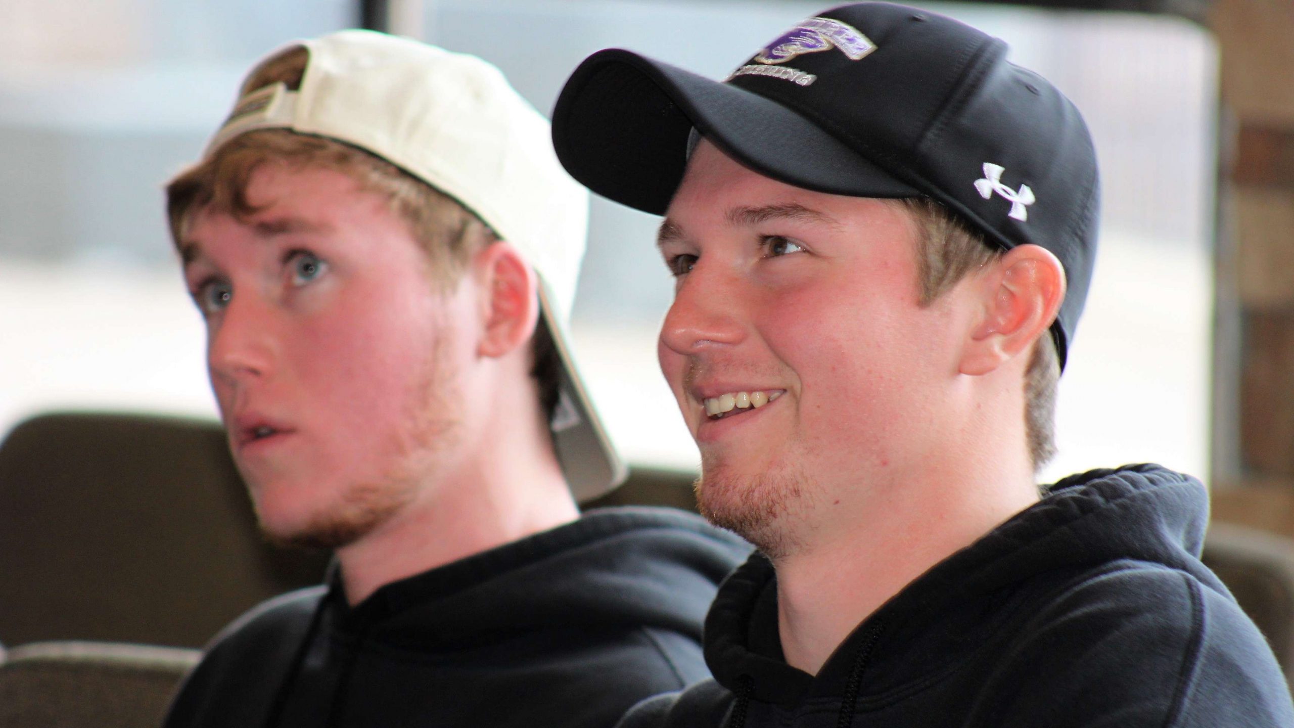 As are Matt Reimer and Chris Thompson of the Sandwich (Illinois) High Fishing Team.