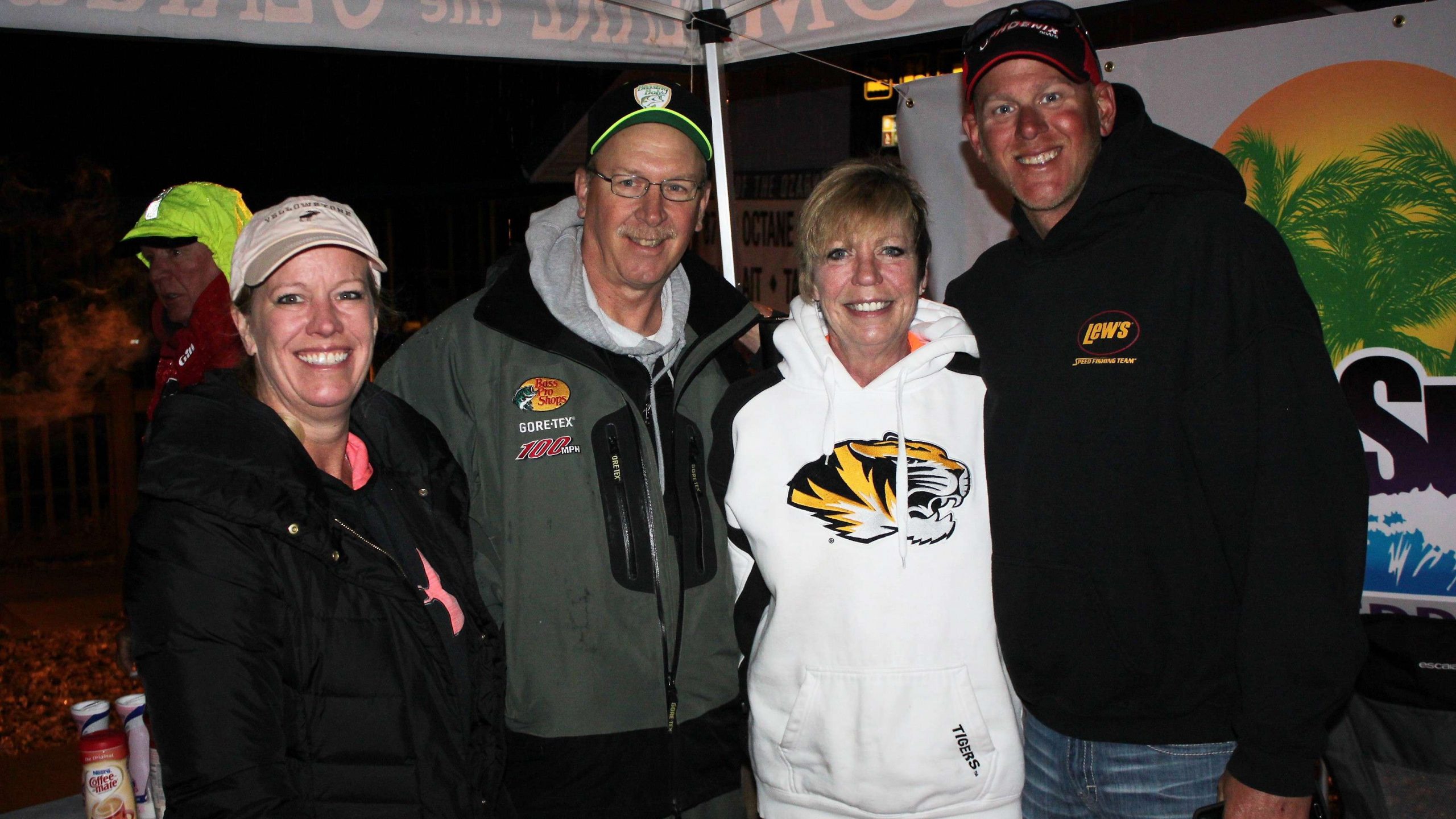  Bassing Bob crew on hand to greet the young anglers Sunday morning included, from left, Christi Boone, Steve Heitman, Diane Roling, and Rob Bueltmann. Theyâre happy to do it too. Check out their page on Facebook.