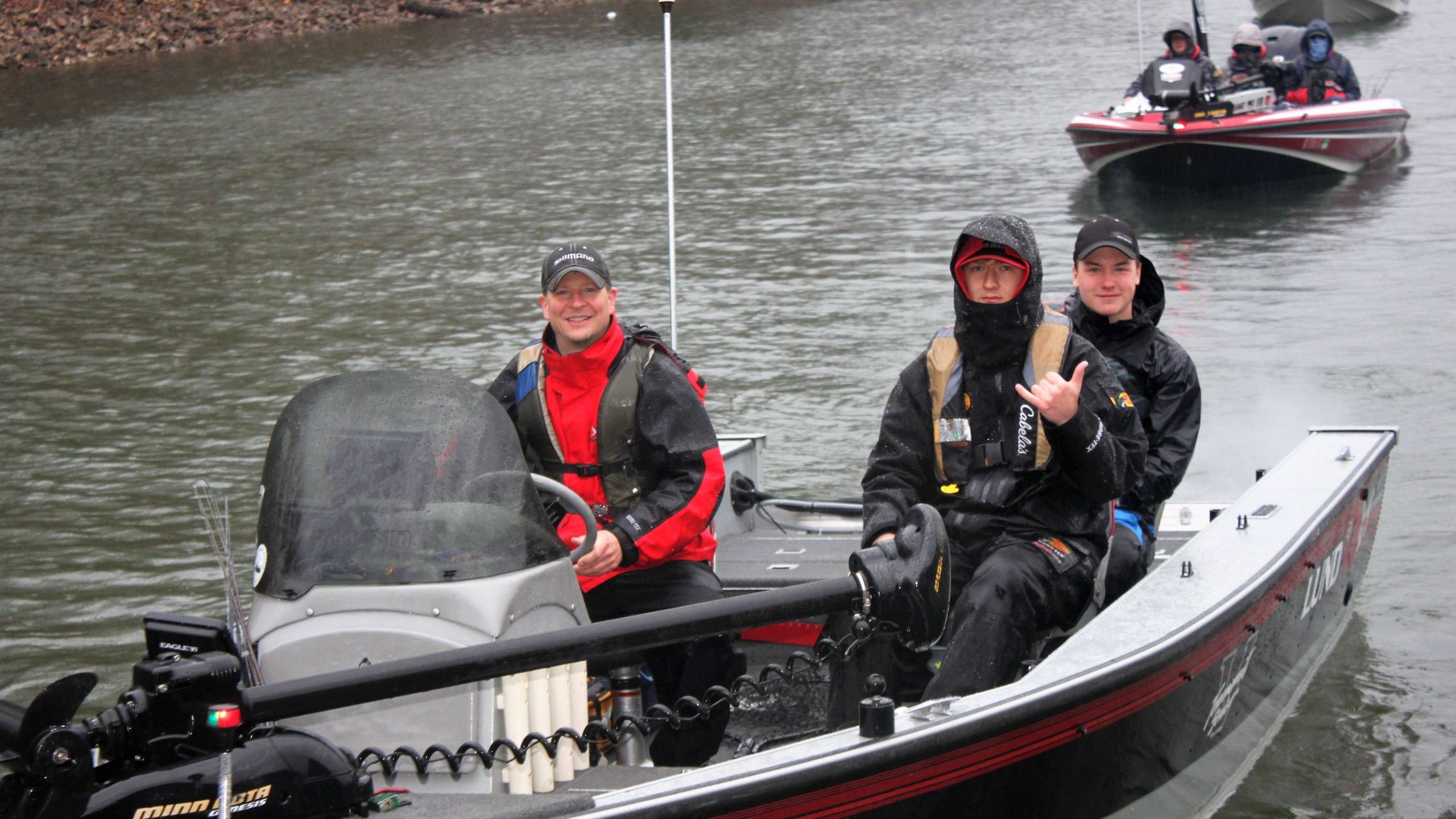 Cole Zagrzebski and Jesse Pliska of Wisconsin are âhanging looseâ on Lake of the Ozarks.