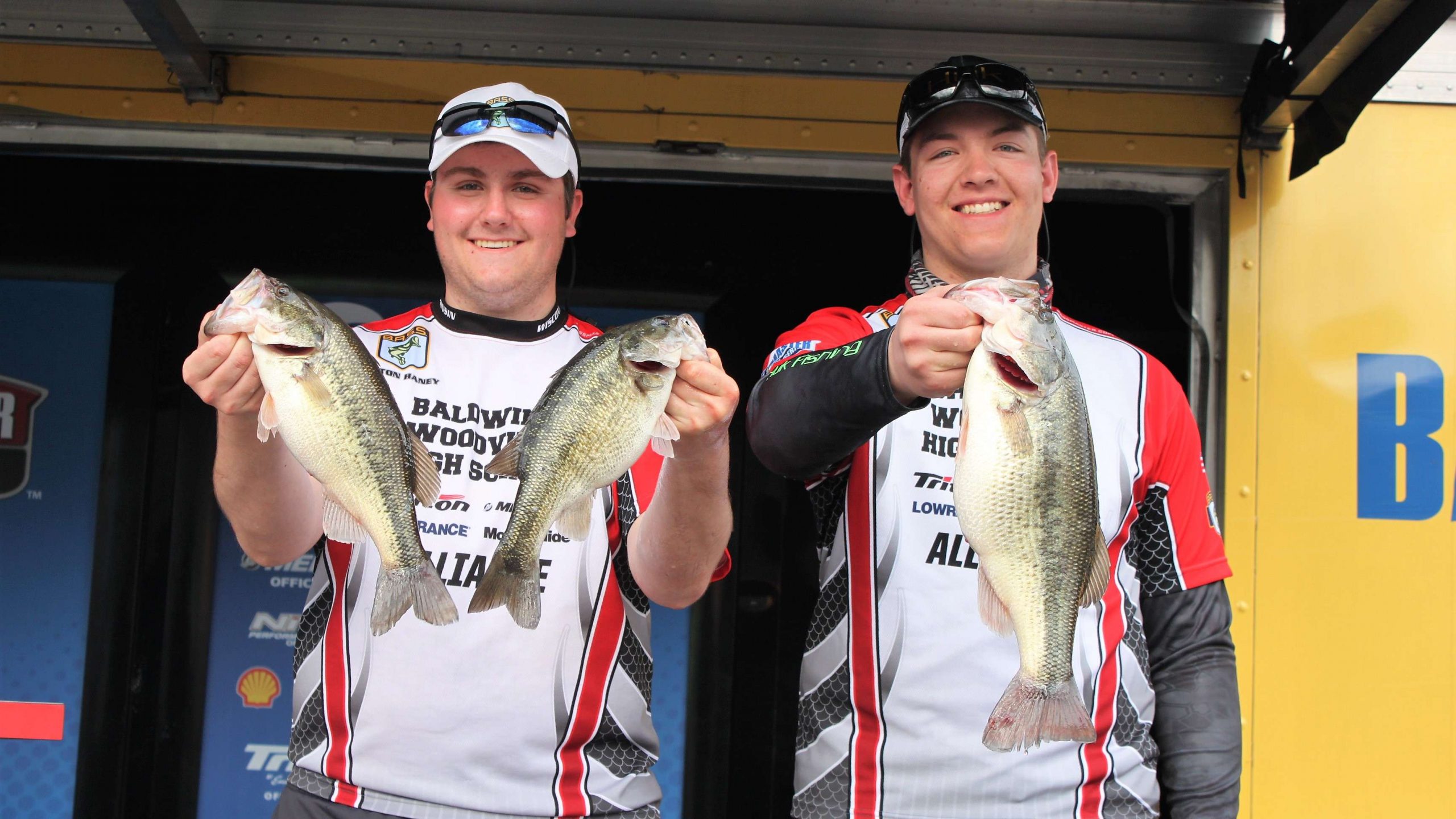 Colton Haney and Noah Lindus of Wisconsin's BW Bassers placed 18th overall with 8-3.