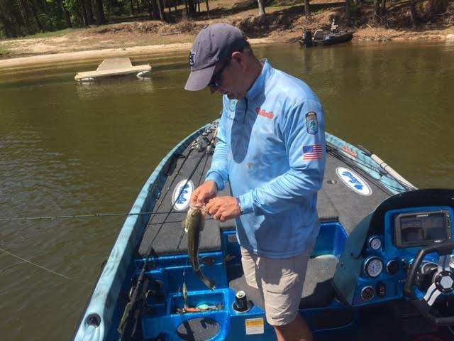 Steve Kennedy got his fourth keeper, but only after losing a larger one at the boat.