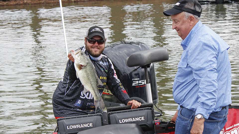 Local favorite Michael Neal didn't catch them like Day 1, but he is sitting in 4th after another solid day.