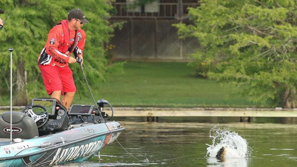 Hank Cherry made a strong run at the 2016 title at Toledo Bend, starting in third place on Day 1 and finishing 6th.