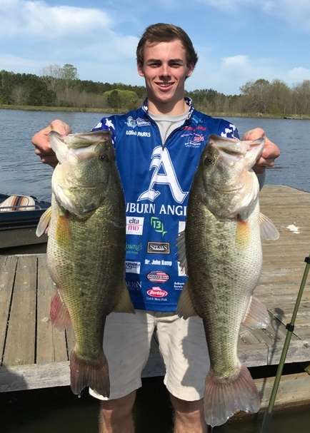 <b>Logan Parks, Auburn, Ala. </b><br>
Parks, a senior at Auburn High School, has an impressive record in the past 12 months, earning four victories in tournaments with fields of 100 or more boats . In addition to his wins, Parks has also earned six Top 5 finishes and three Top 20s. 
<p>

Parks started his fishing team â Auburn Anglers â when he was in the eighth grade, and the team has since grown to five times its original size. âLogan served as the main leader on the team, even as an underclassman,â wrote Drew Morgan, coach of the Auburn Anglers. âHe was elected by his peers as president, and led the team with his desire, perseverance and dedication to improving.â
<p>

Off the water, Parks is the project leader and designer of a fishing line recycling project on Lake Martin. He started his own lure business. And he volunteered at the Alabama Power Water Willow Planting Project, among others volunteer activities.
<p>

A member of the National Honor Society, National Technical Honor Society and Mu Alpha Theta National Mathematics Honor Society, Parks has received multiple college scholarships, including the Spirit of Auburn Scholarship.
