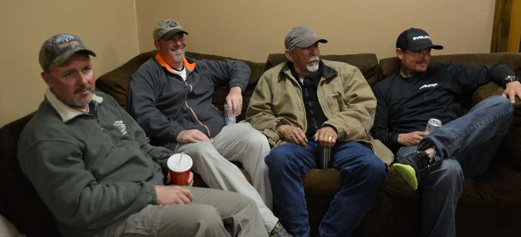 Relaxing CO State Team Meeting: David Withee, David Cottonball, Marty Martinez and Don Evans