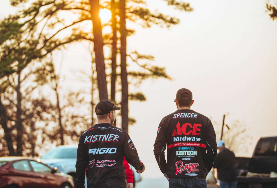 As Day 2 ends and the fishing is over for Mitch and Patrick, they head back to pull their boats out one last time. 