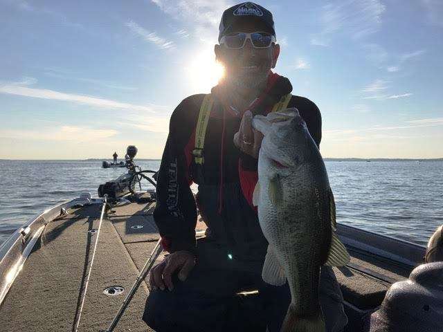 Paul Elias with a  5-pounder for the legend. 