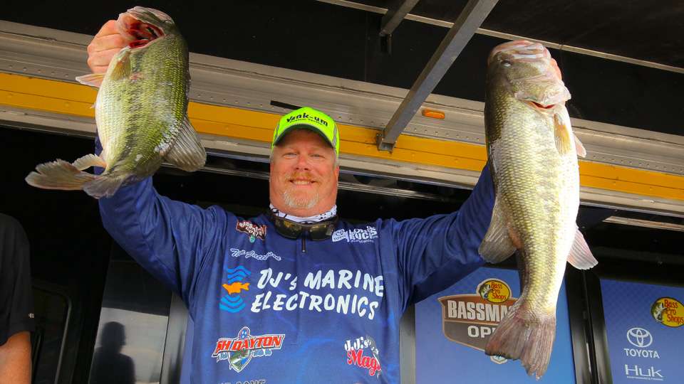Tim Patterson, co-angler (3rd, 13-2)