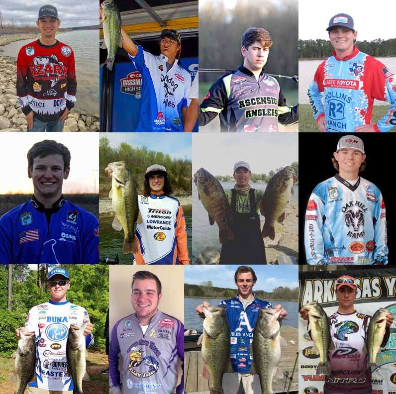 Twelve standout high school anglers from across the country have been selected as members of the exclusive 2017â Bassmaster High School All-American Fishing Team presented by DICKâS Sporting Goodsâ. The team will be invited to participate in a special tournament held in conjunction with the Toyota Bassmaster Texas Fest benefiting the Texas Parks and Wildlife Department on Sam Rayburn Reservoir this Mayâ.