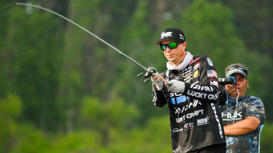 Ehrler has brought in at least 2 fish over 5 pounds in each day of the tournament for a three-day total of 71-14.