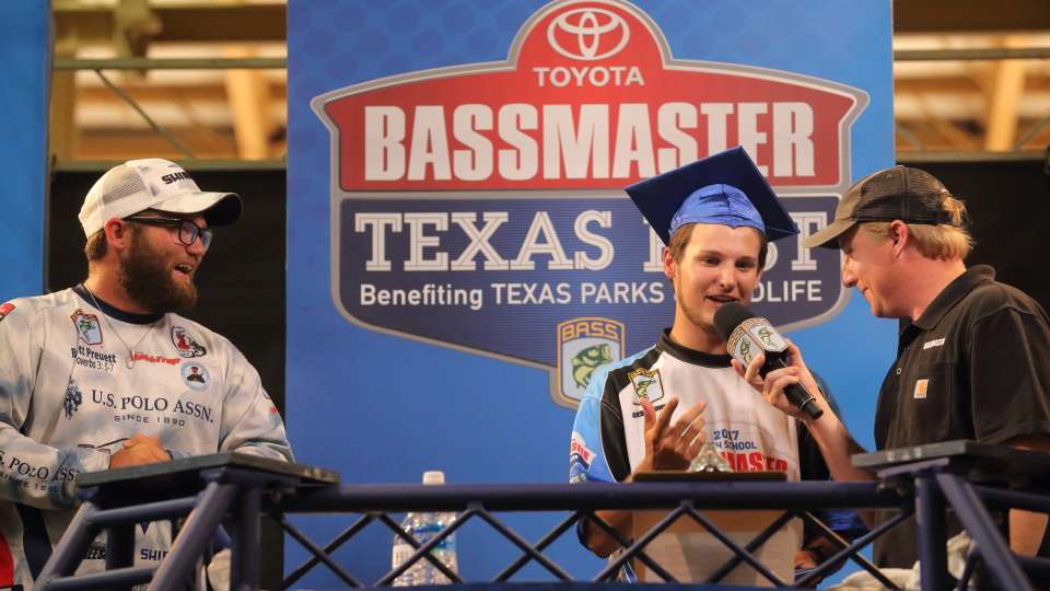When Reese Jones of Rogers, Ark., received notice that he had been selected as one of 12 members of the 2017 Bassmaster High School All-American Fishing Team presented by DICK'S Sporting Goods, he was ecstatic. Winning the honor meant he would be able to fish with a Bassmaster Elite Series pro during a special tournament in conjunction with the Toyota Bassmaster Texas Fest benefiting Texas Parks and Wildlife Department.   Then his mother, Cheri, broke the bad news. âI pointed out that Reeseâs graduation was the same weekend, and of course he couldn't go to the tournament. At that point, both he and his father dropped their forks and said that he had to go to Texas.