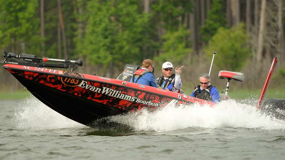 Catch up with Hank Cherry as he gets to work on Day 2 of the Toyota Bassmaster Texas Fest benefiting the Texas Parks and Wildlife Department.