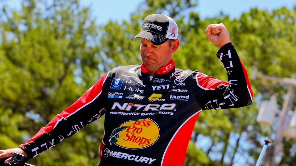 Kevin VanDam is next to weigh in.