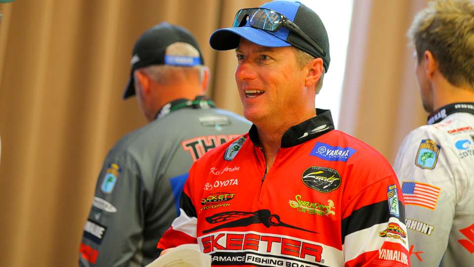Texas pro Kelly Jordon is one of the founders of the Texas Toyota Bass Classic. He also finished 11th the last time an Elite Series event was held on Sam Rayburn Reservoir in 2006. 