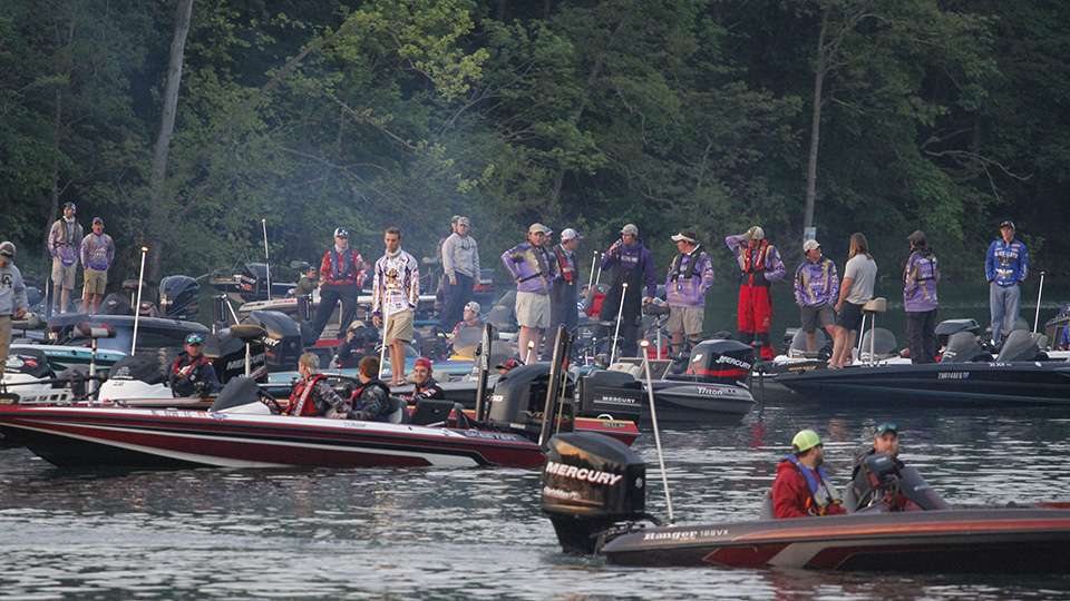 The biggest Eastern Regional field should have a good time on Cherokee as both largemouth and smallmouth should be brought to the scales this week as fish are as shallow as a foot deep and deeper than 60 feet in places.