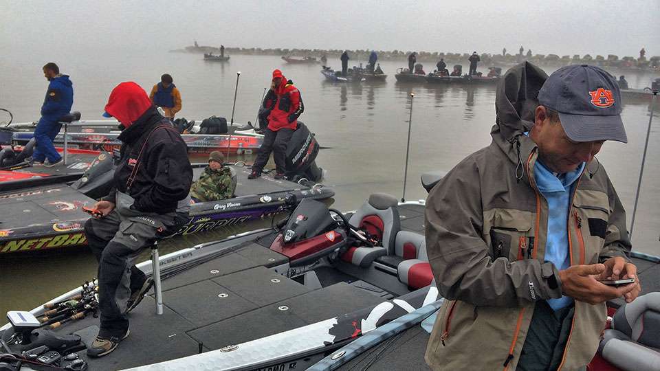 In 2014, fog had the anglers idle for some time, and a delay is a definite possibility this time around as well.