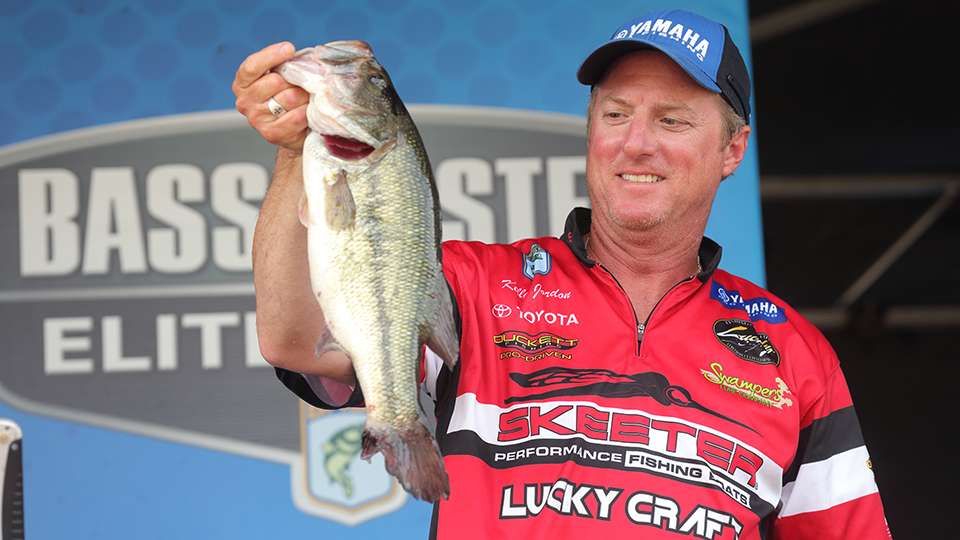 Jordon has fished 192 tournaments with four victories and 33 top 10 finishes.