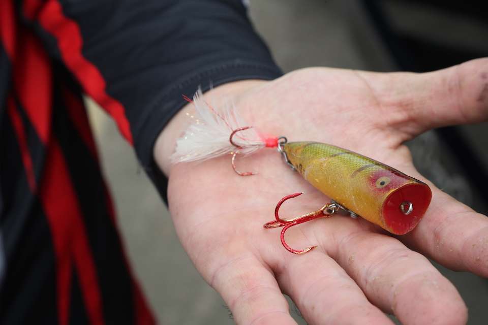 The old bait got a facelift, too. Sturdier hooks and a tail feather were the improvements. âItâs just a cool, old lure that gave the fish a different look.â
