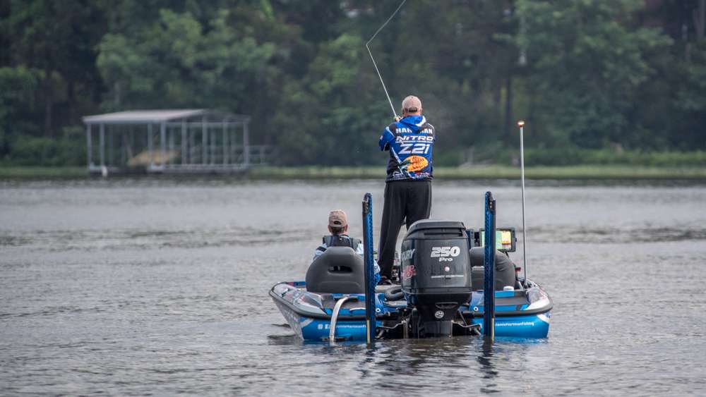 Join Jamie Hartman and Ott DeFoe on Day 2 of the GoPro Bassmaster Elite at Dardanelle presented by Econo Lodge.