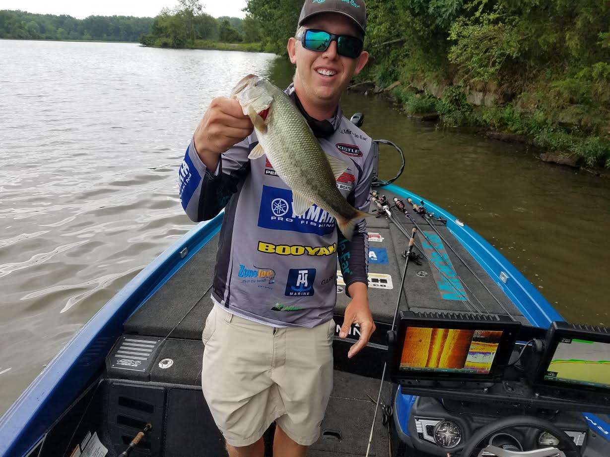 Nice start for Alton Jones Jr., his second keeper. 