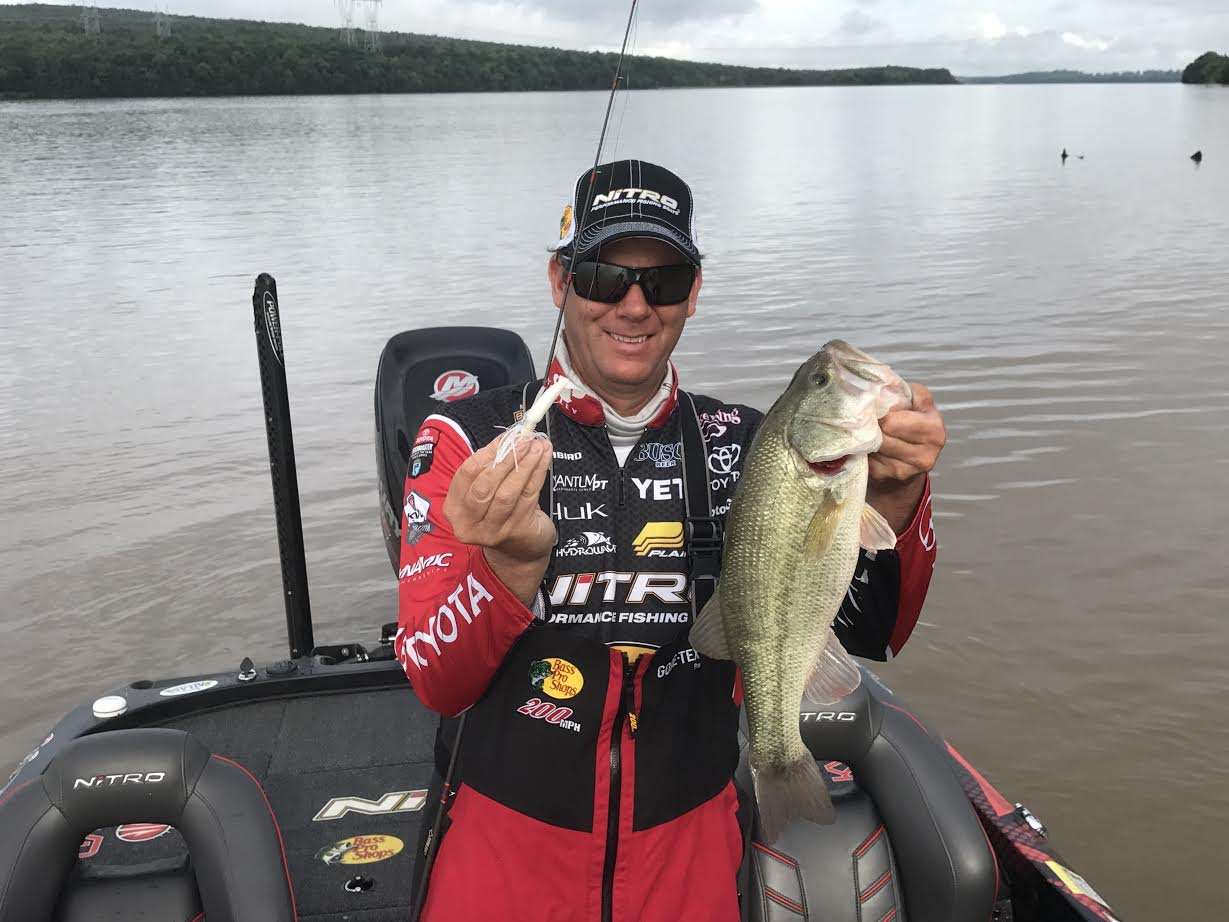 ...And with this 3 1/2-pounder, VanDam has a limit.