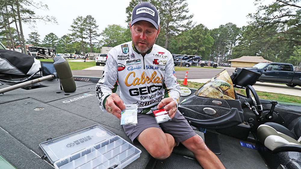 Sounds simple, but everyone learning to catch bass needs some valuable pieces of terminal tackle. Hooks and weights are critical. 