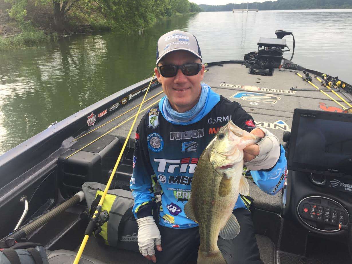A good 2 plus pounder for Brent Chapman.