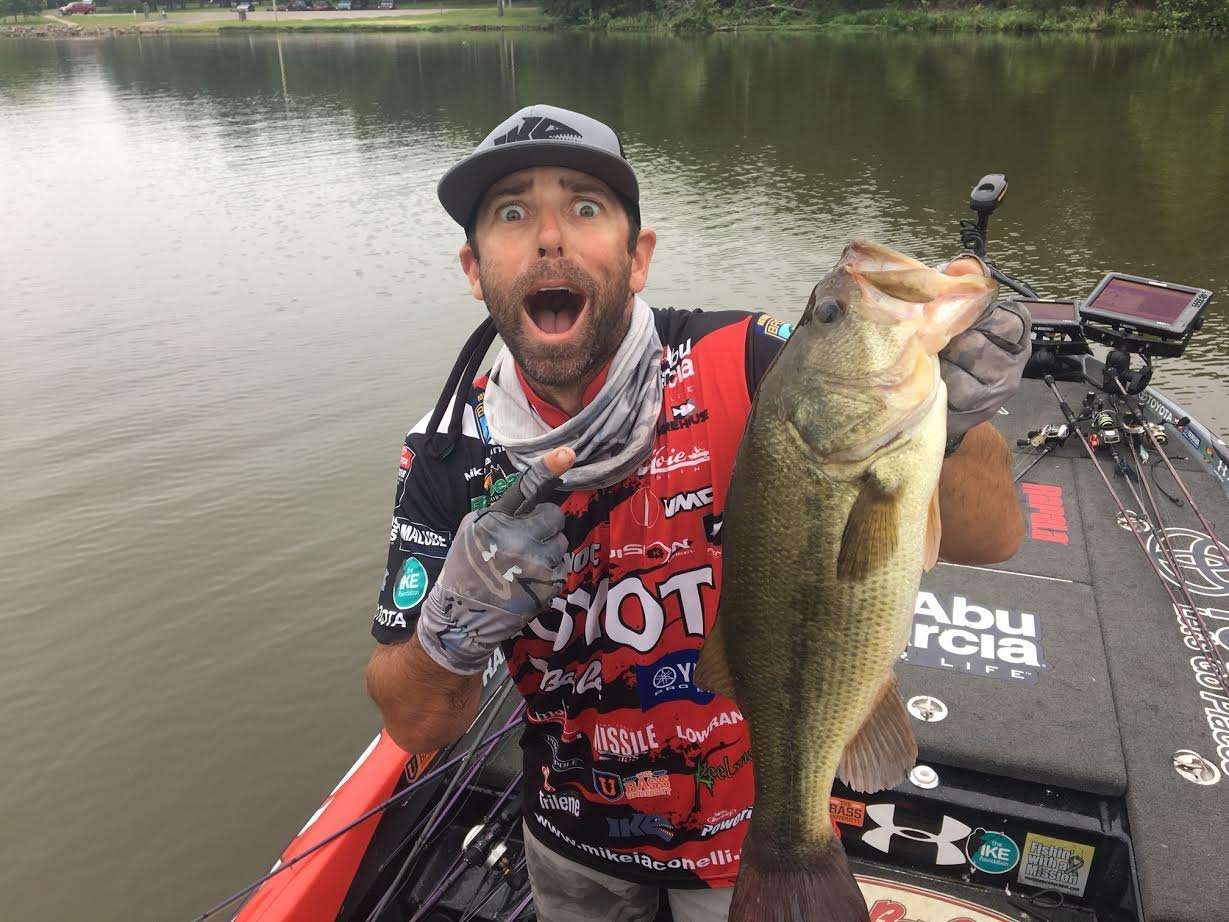 No. 3 for Iaconelli  and another 3-pounder.