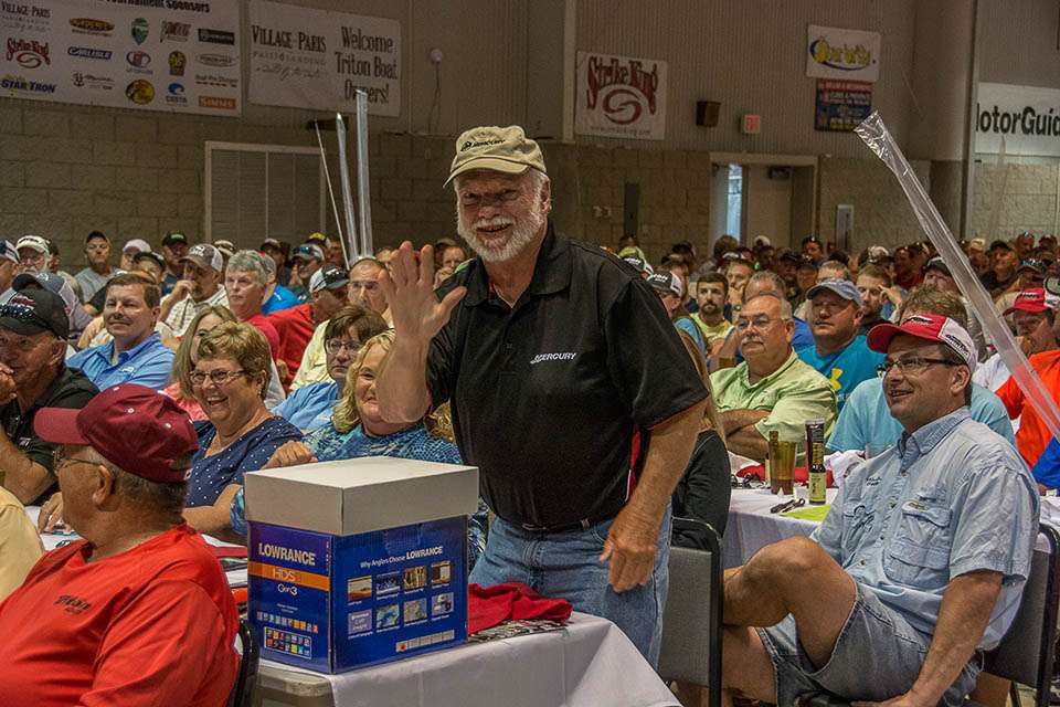Once you sign up to fish, each team/angler is automatically entered to win some really nice door prizes including items such as new Lowrance electronics and even a Triton 21 TrX!
