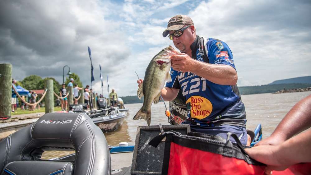 Take a peek backstage at Day 1 of the GoPro Bassmaster Elite at Dardanelle presented by Econo Lodge.