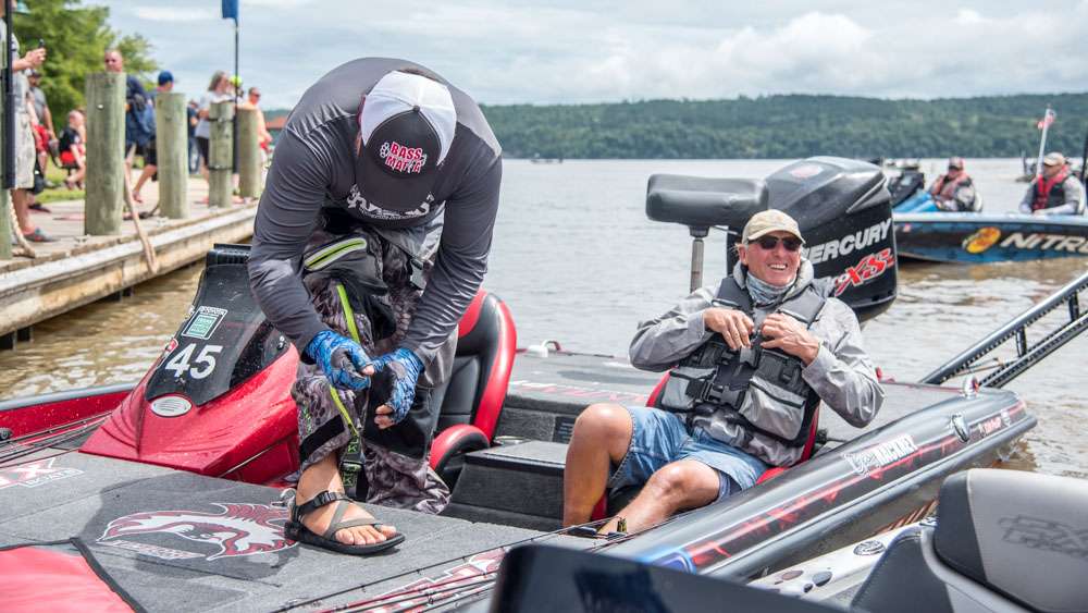 Take a look behind the scenes of the GoPro Bassmaster Elite at Dardanelle presented by Econo Lodge Day 3 weigh-in.