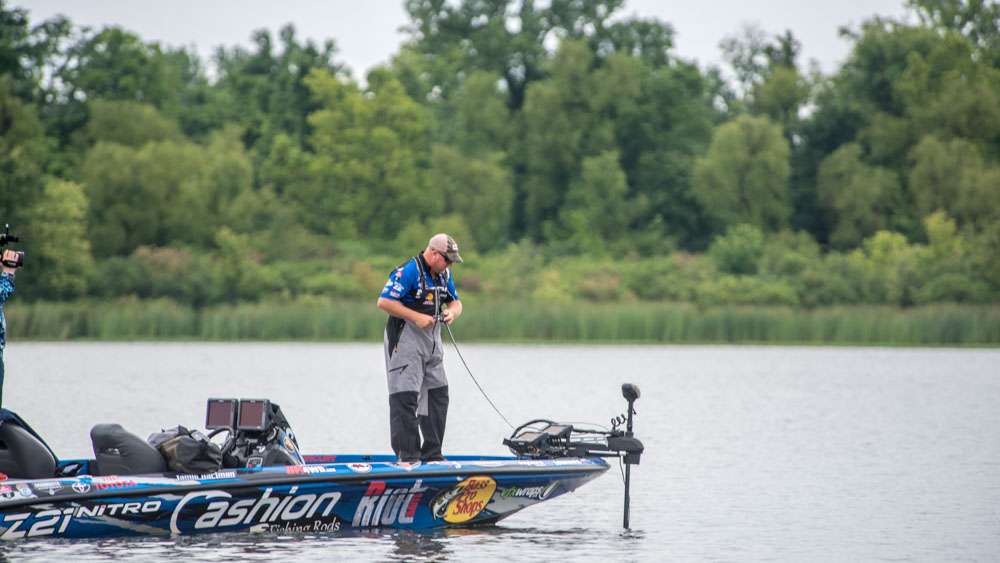 See how Jamie Hartman spent the final day of competition on Arkansas' Lake Dardanelle.