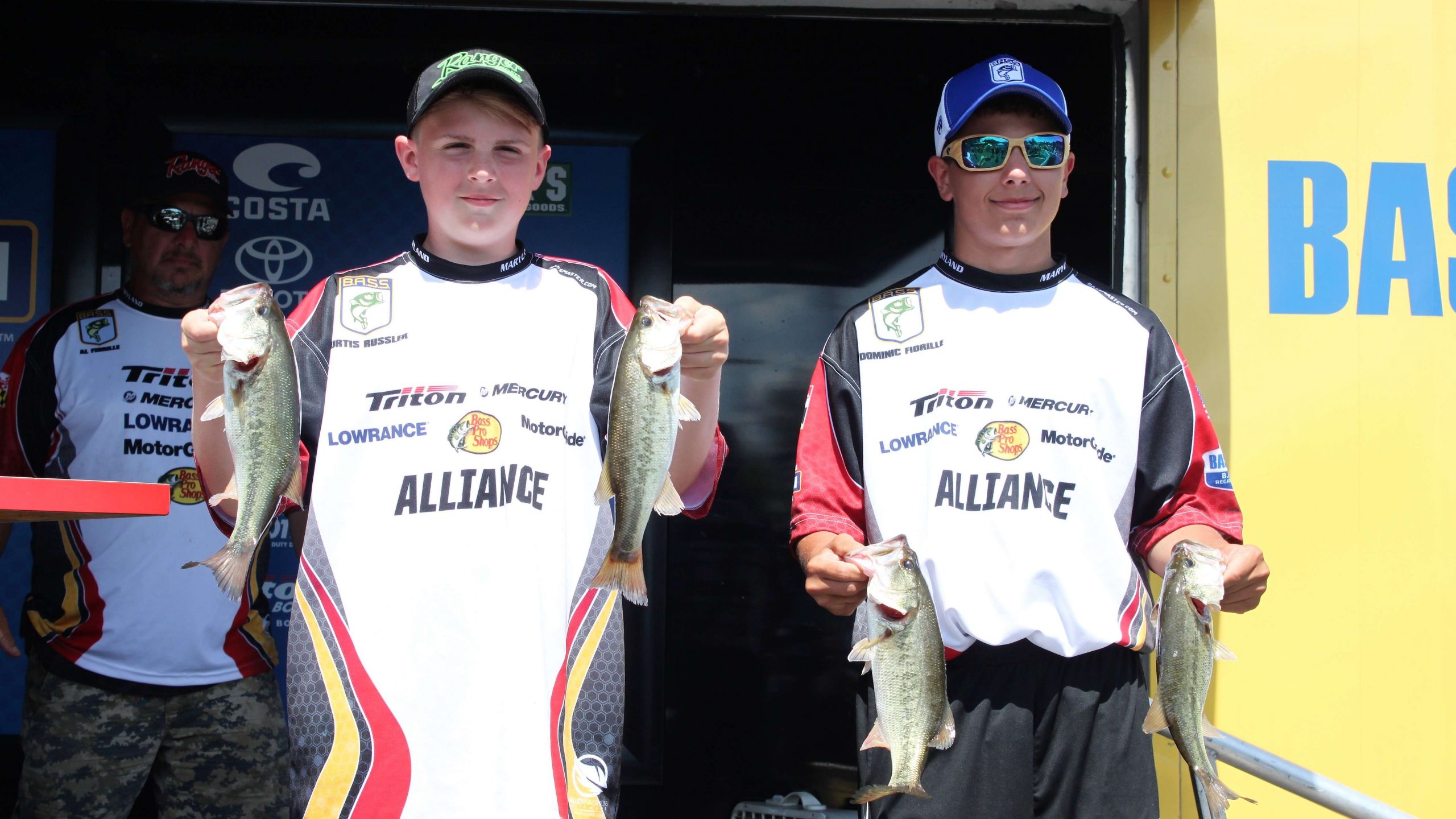 Dominic Fiorelle and Curtis Russler of Maryland are in 22nd place with 5-11.
