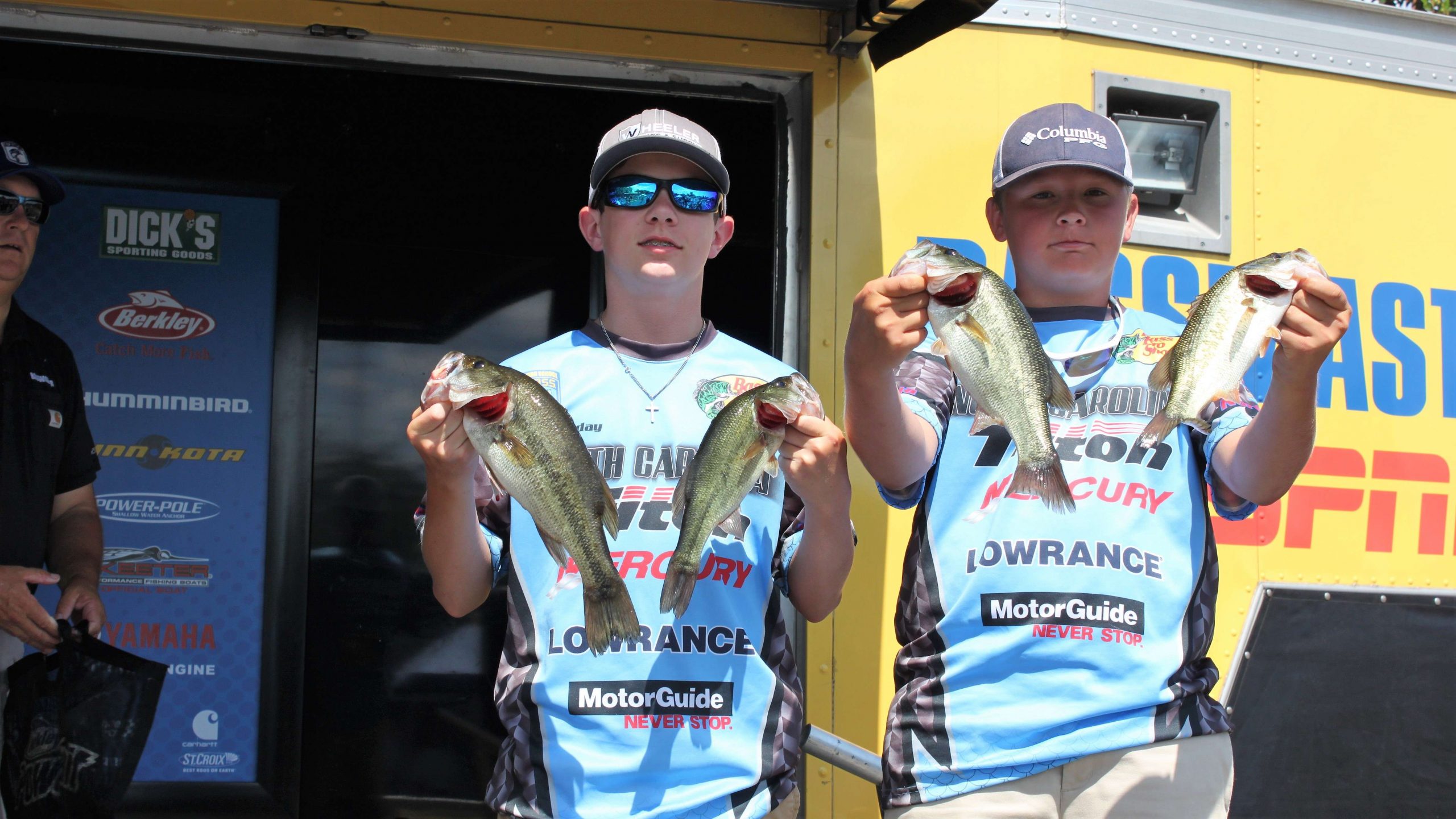  Nathan Canaday and Kyle Davis of North Carolina are in 18th place with 6-3.
