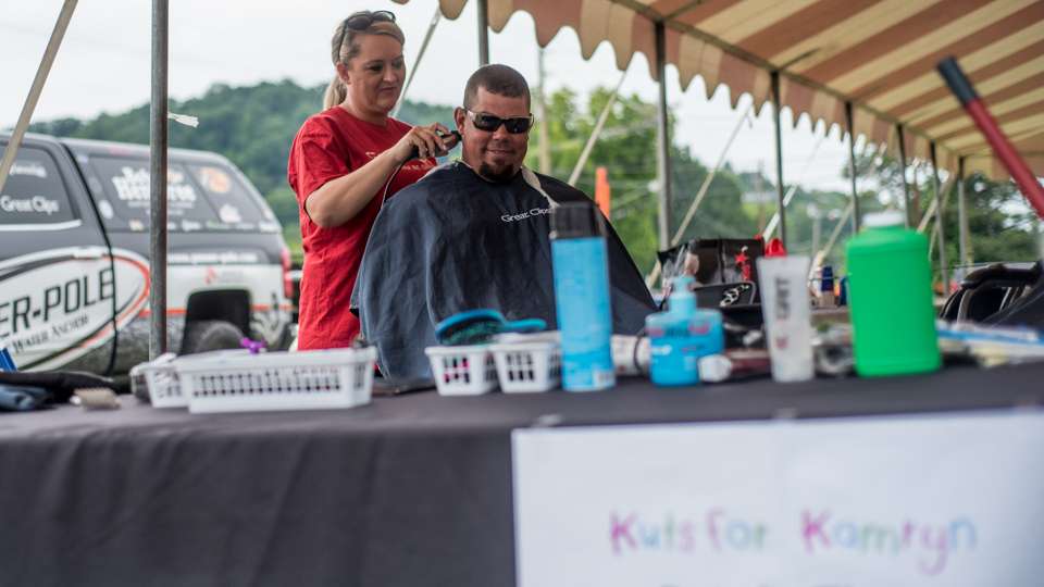 Great Clips gave $10 haircuts for the Kuts for Kamryn benefit.
