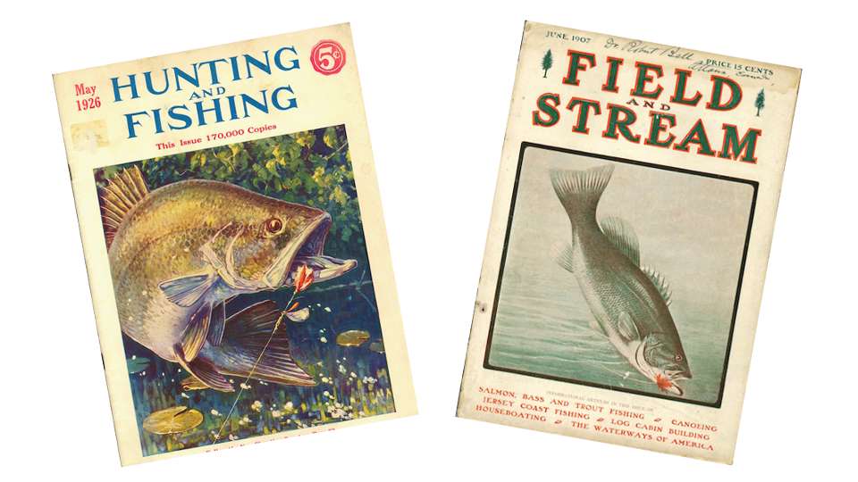 Early fishing magazines - Bassmaster
