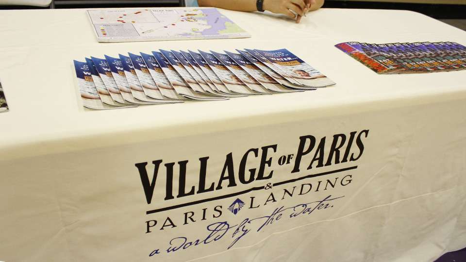 Paris, Tennessee also had a booth. They are a big supporter of this event every year.