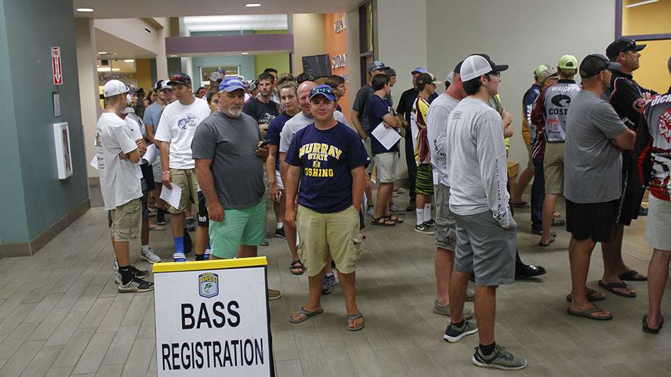 With over 50 Junior teams and over 230 High School teams there was quite a line forming.