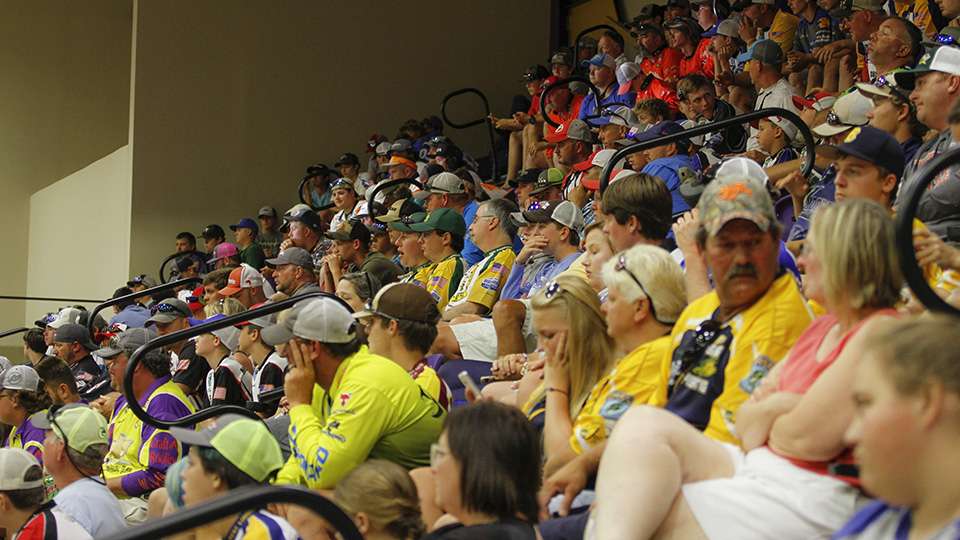Over 500 anglers were glued to the speakers every word.