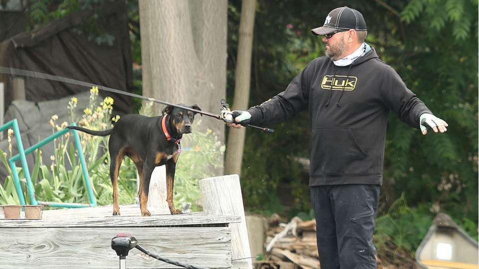 Hackney is widely recognized for his guerilla style of angling, fishing heavy cover with heavyweight tackle. Heâs also proven the tactic works in the North, even when lightening up. Hackney won the 2014 AOY title in Michigan on Bay de Noc.
