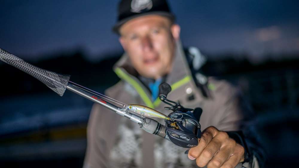 <b>Brent Ehrler</b><br> Brent Ehrler relied on this key bait to finish fourth. That was a Lucky Craft Pointer 78, Chartreuse Shad. âItâs an old-school model rarely used anymore.â A fast jerking action over sandy spots visible from the surface produced strikes.  
