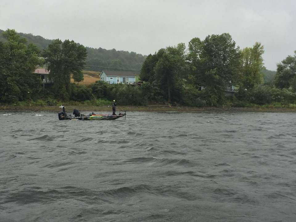 As experienced in practice, Champlain is a big body of water and can get difficult to navigate. There is $100,000 on the line to the winner, and decisions by the anglers will help determine valuable points toward the Toyota Angler of the Year standings.