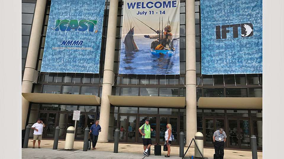 From July 11-14, ICAST had 582 exhibitors in 1,982 booths covering nearly 200,000 square feet of the monstrous convention center. The American Sportsfishing Association, which puts on the show, reported there were almost 15,000 people registered for the show, including 1,156 from 73 countries.